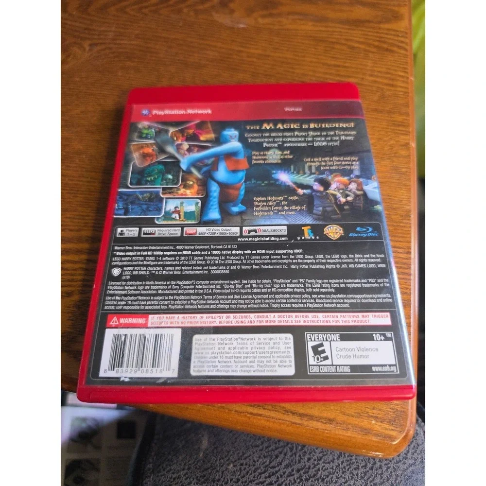 LEGO Harry Potter: Years‎ 5-7 – PlayStation 3 PS3 Red Greatest Hits